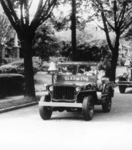 First Fire Chief's Jeep (Year Unknown)